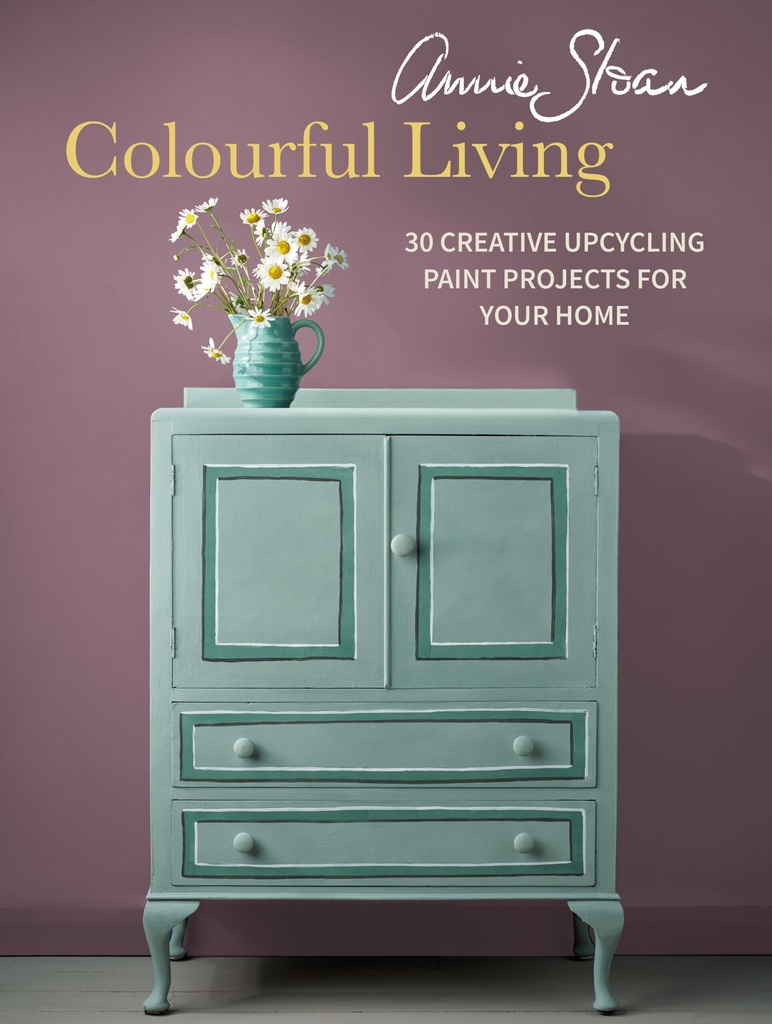 "Colourful Living" Buch, signiert von Annie Sloan
